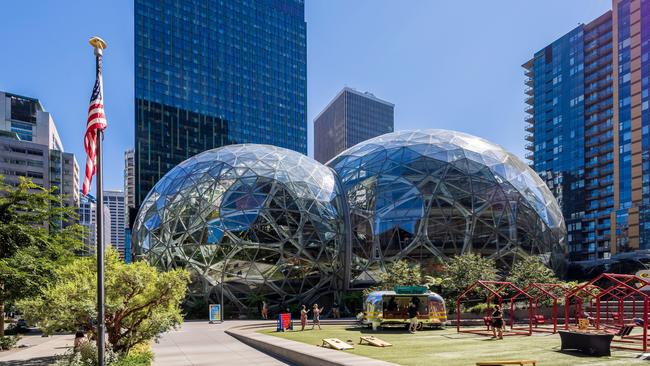 Amazon’s headquarters campus in Seattle. Picture: Alamy