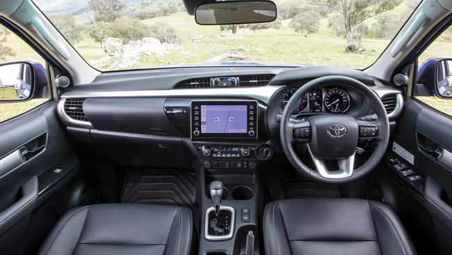 An interior refresh has brought the HiLux into line with its main rivals.