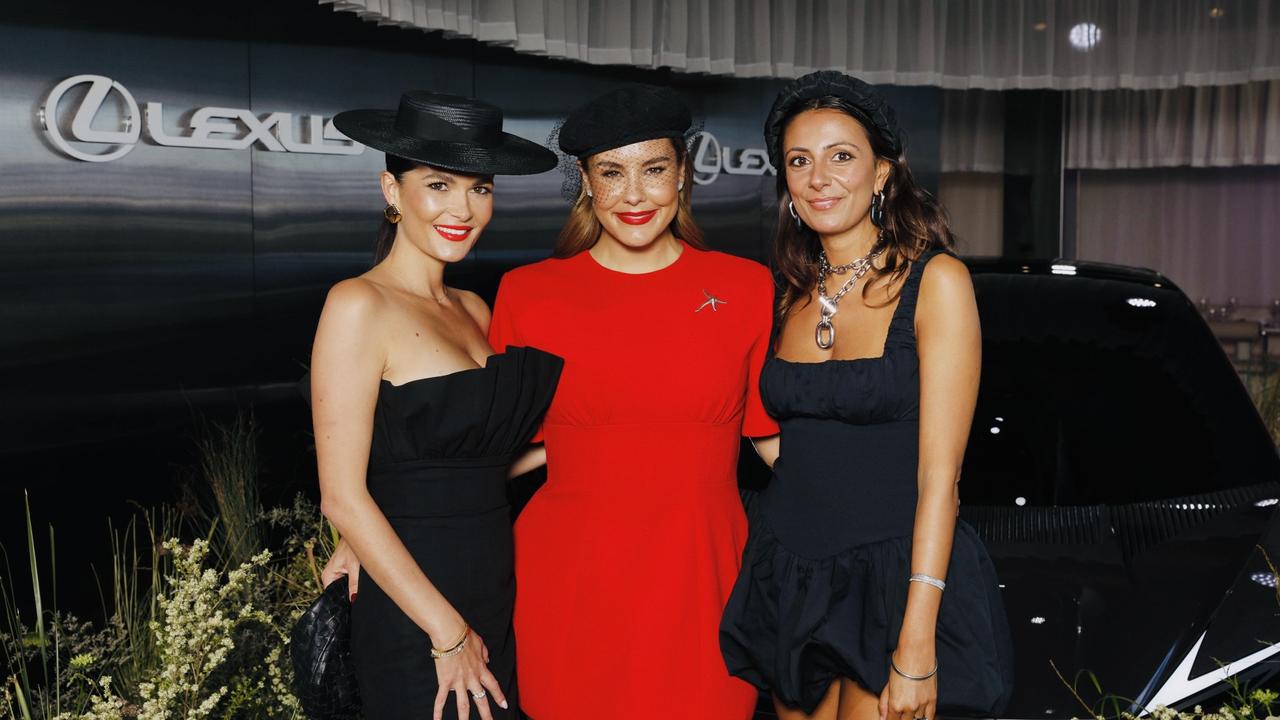 LANDMARK by Lexus - Lexus Melbourne Cup - Credit Magner Media - Chloe Fisher, Lauren Phillips, Jayne