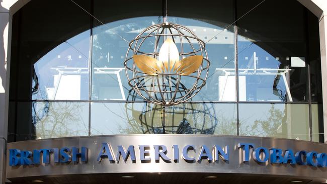 British American Tobacco’s London HQ. Picture: AFP