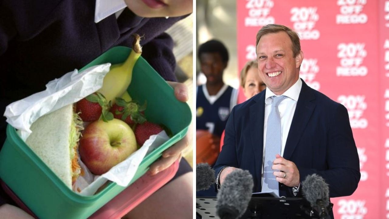 Steven Miles has pledged to give each state school child a free lunch everyday.