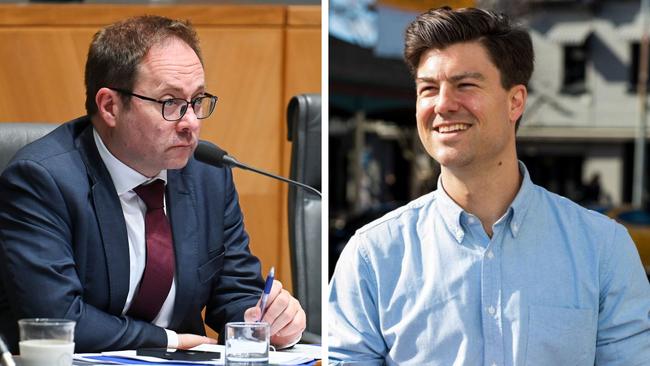 Sam Rae and Daniel Mulino - the two Victorian Right-faction MPs expected to secure promotions.