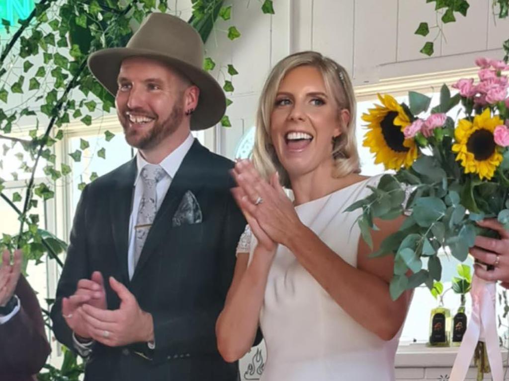 Jacob Vennix was celebrating his honeymoon in Bali with his new wife Kimberley Fuller when he died. Picture: GoFundMe