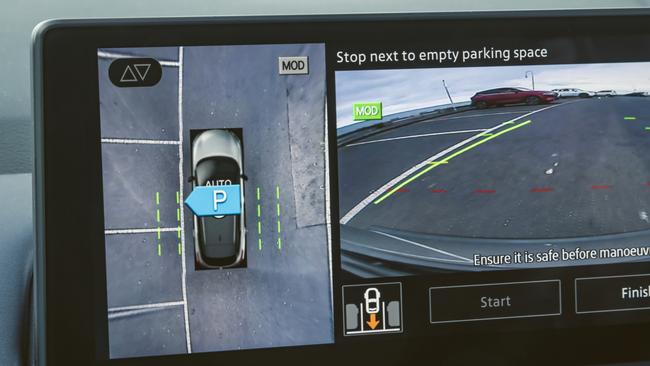 The self-parking interface