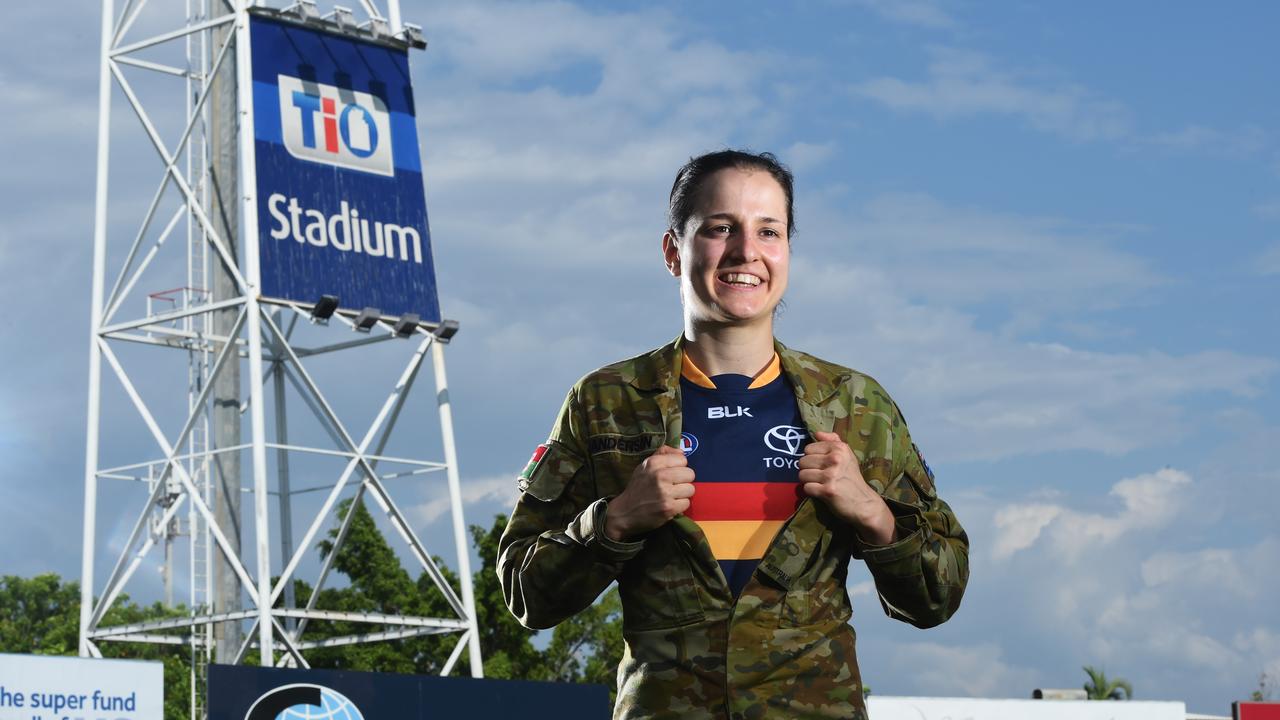 Beloved AFLW premiership winning player and Australian Army medic Heather Anderson took her own life at Perth barracks aged 28. She served in the Army since 2013.