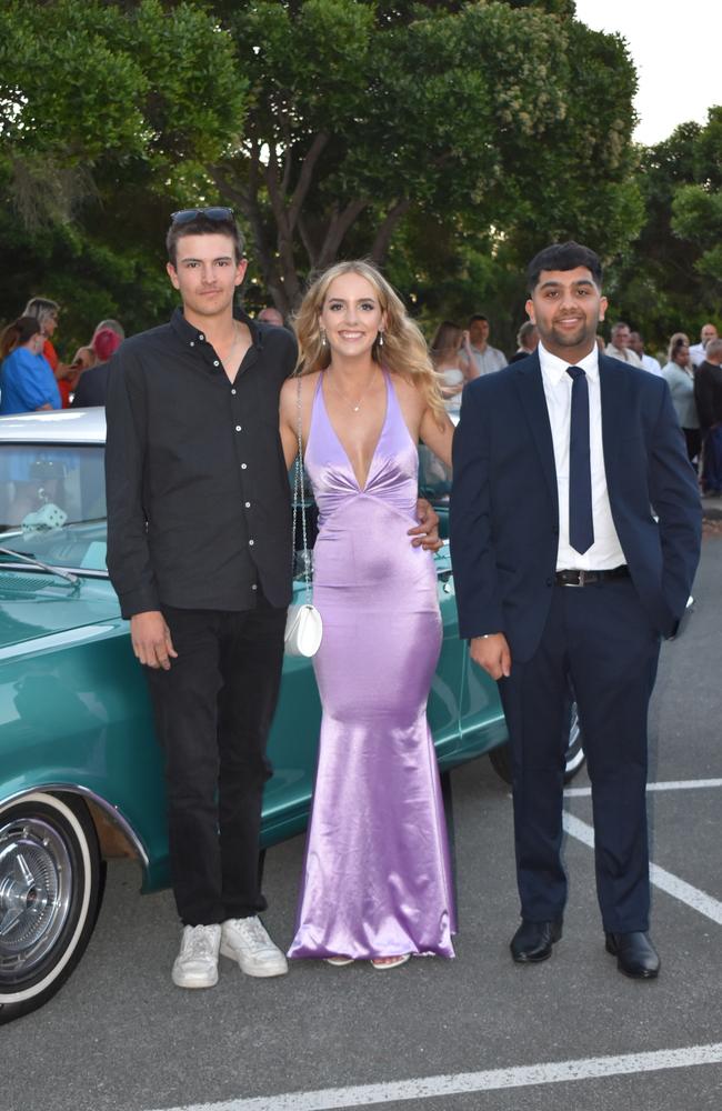 Students at Kawana Waters State College Year 12 formal 2024.