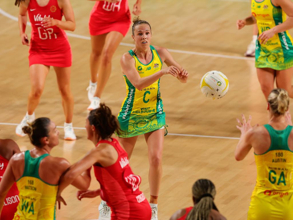 Paige Hadley responded to the Roses’ captains remarks. Picture: Getty Images