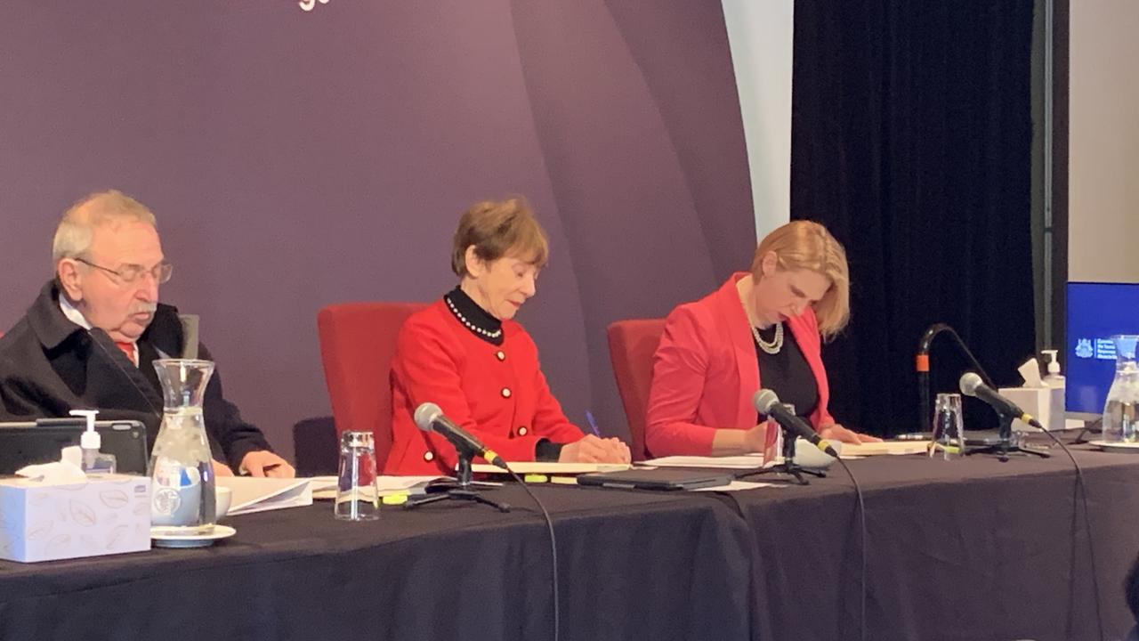 Tasmania's child sexual abuse commission of inquiry is currently sitting in Launceston, examining harm to children that occurred at Launceston General Hospital. Picture: ABC/pool