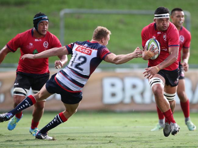 Hendrik Tui gets a start for the Reds against the fearsome Crusaders.