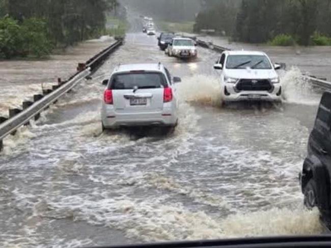 Flooding across the Fraser Coast