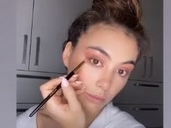 Francesca Hung shares video doing her own makeup