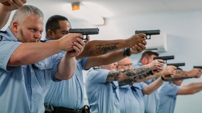 Corrective Services correctional officer training. Picture: Supplied