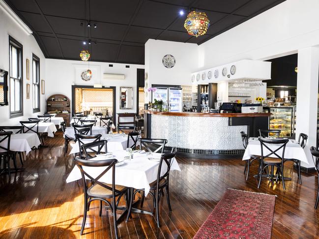 Interior at Olive Thyme Turkish Cuisine at Albion. Picture Lachie Millard