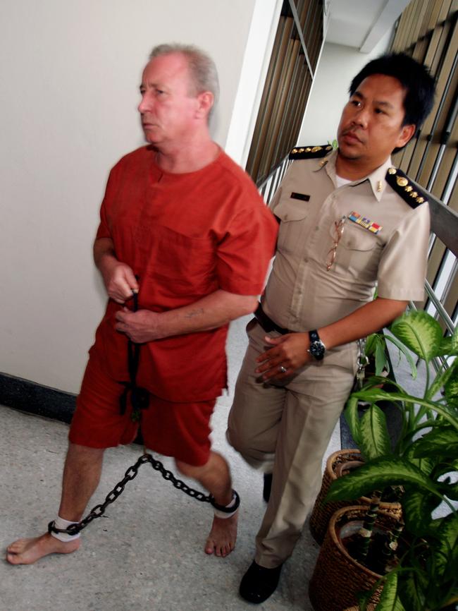 James Henry Kinch at Bangkok Criminal Court in 2008.