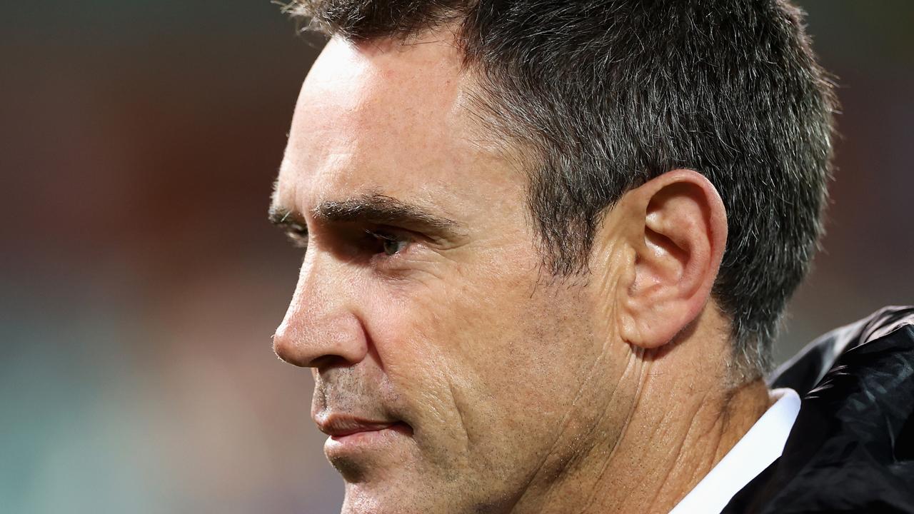 Blues coach Brad Fittler looks on ahead of game one of the 2023 State of Origin series between the Queensland Maroons and New South Wales Blues at Adelaide Oval on May 31, 2023 in Adelaide, Australia. (Photo by Cameron Spencer/Getty Images)