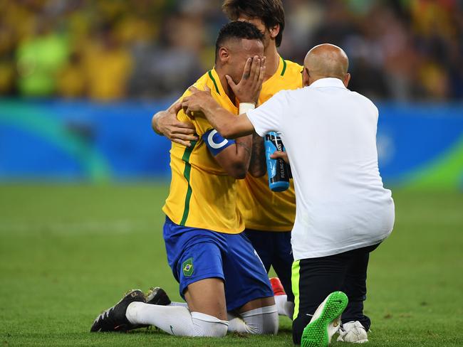 Elation for Brazil.