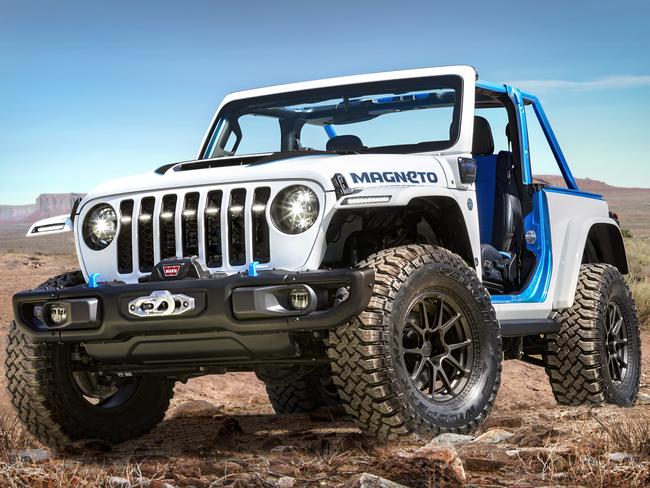 Jeep hints at wild electric off-roader