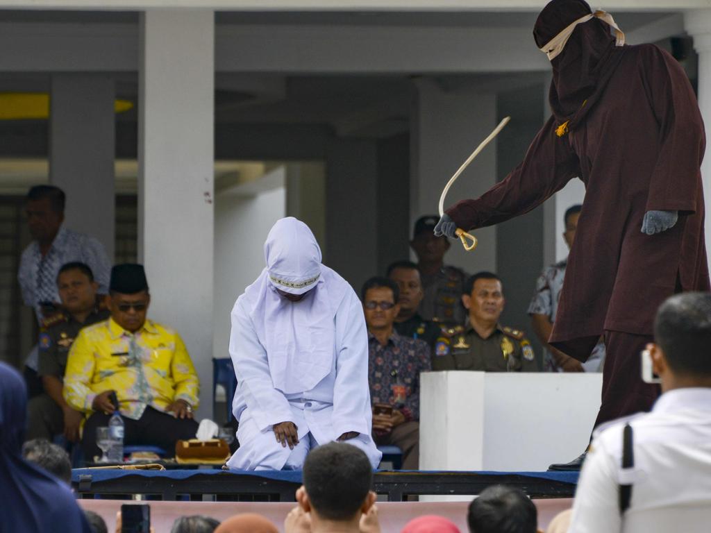 Indonesia Woman Collapses As Shes Caned For ‘having Sex Outside Marriage Nt News
