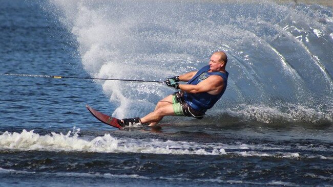 Maraboon Power Boat and Ski Club President Shane Jensen hopes more water fills Fairbairn Dam in 2021. Photo: file.