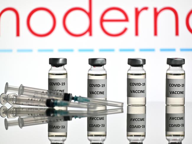 US pharma giant Moderna will apply for emergency authorisation of its COVID-19 vaccine. Picture: AFP