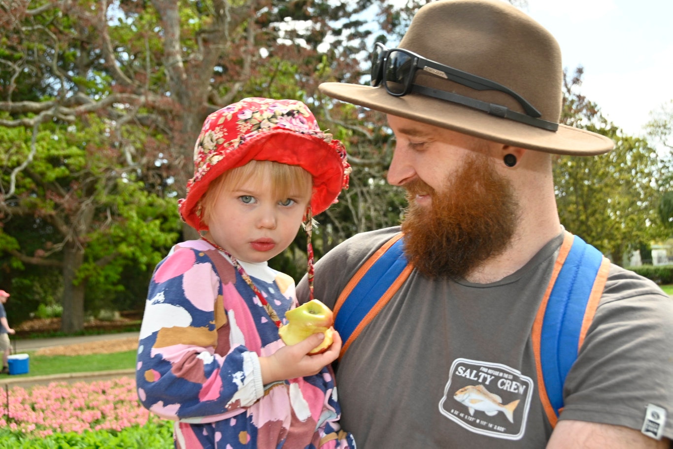 Father's Day Toowoomba. Shaun and Ailish Taylor