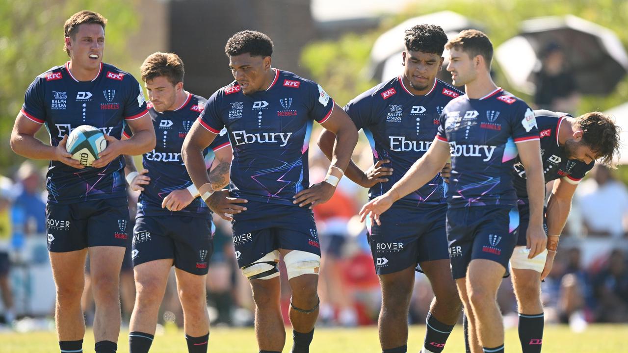 Rebels players face an uncertain future. (Photo by Morgan Hancock/Getty Images)