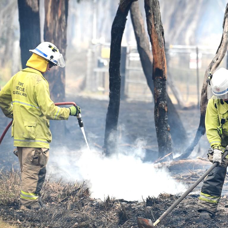 Fire damage around Dalveen (near Warwick) Bushfires burning through the Southern Downs regional area near the Queensland to NSW border. Picture: NCA NewsWIRE / John Gass