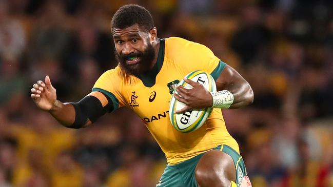 Marika Koroibete was outstanding for the Wallabies. Picture: Getty Images