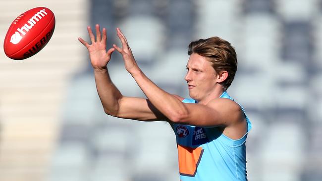 Giant Lachie Whitfield will not make his return against the Lions on Sunday.