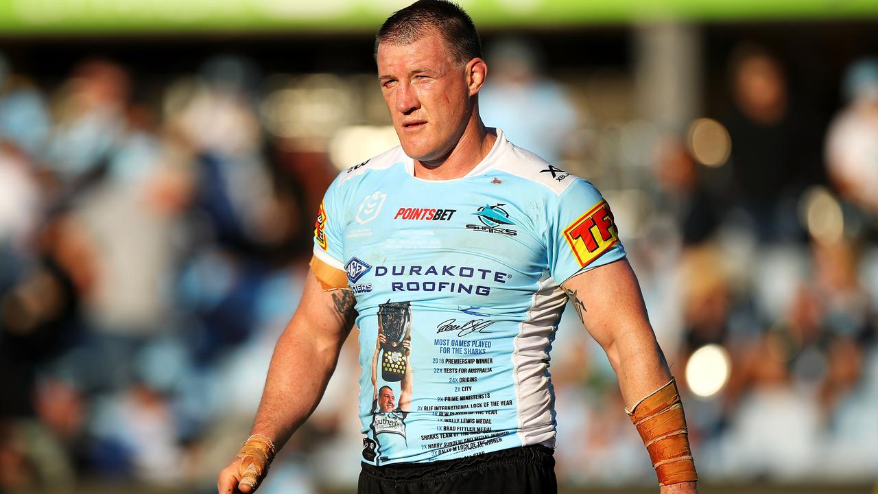 Paul Gallen of the Sharks