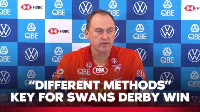 How Swans are using 'different methods' to dominate the comp | Sydney Swans press conference