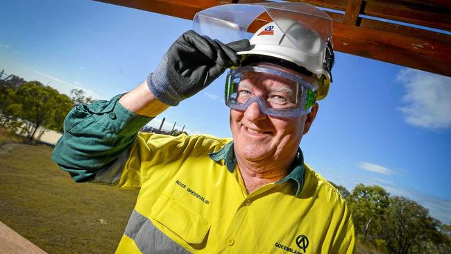 Ross Greenhalgh is retiring after working 43 years at Queensland Alumina Limited in Gladstone. Picture: Matt Taylor GLA040718ROSS