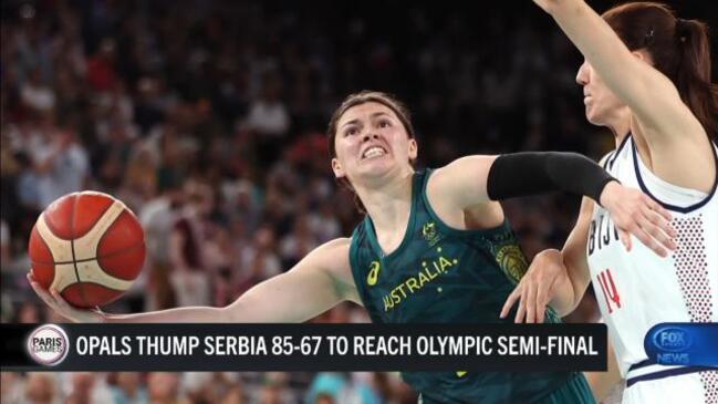 Opals reach Olympic semi-final!