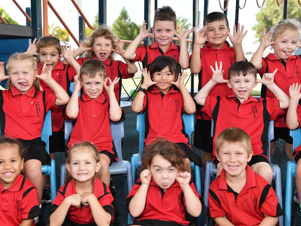 MY FIRST YEAR: Urangan Point State School Prep G. Picture: Patrick Woods.