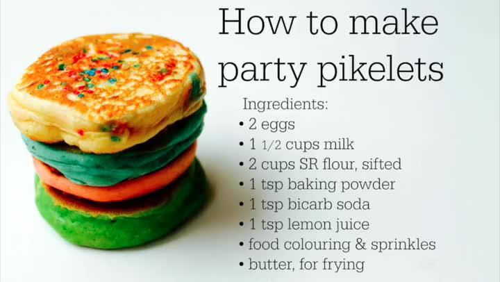 How to make party pikelets