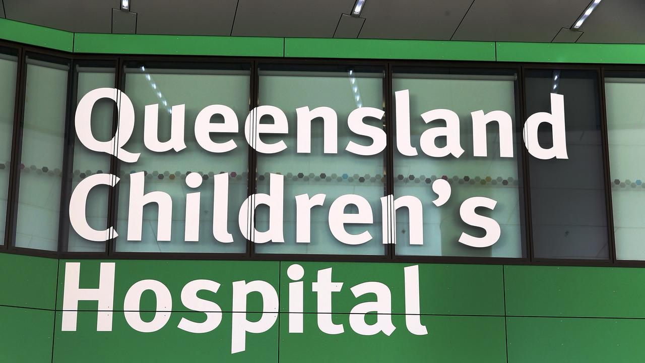 A 23-month-old child has died from Covid-19 at the Queensland Children’s Hospital. File picture