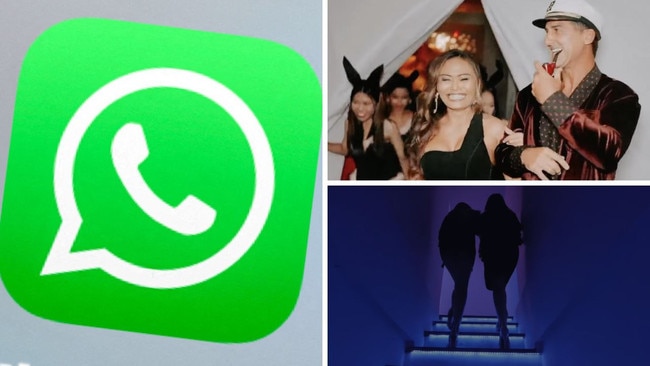 WhatsApp texts sent to and from Olarenshaw prove knowledge of alleged brothel.