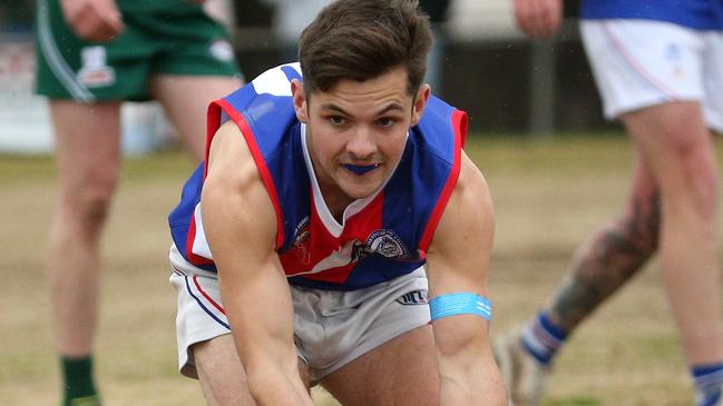 Jarryd Culph in action for North Heidelberg. Picture: Hamish Blair