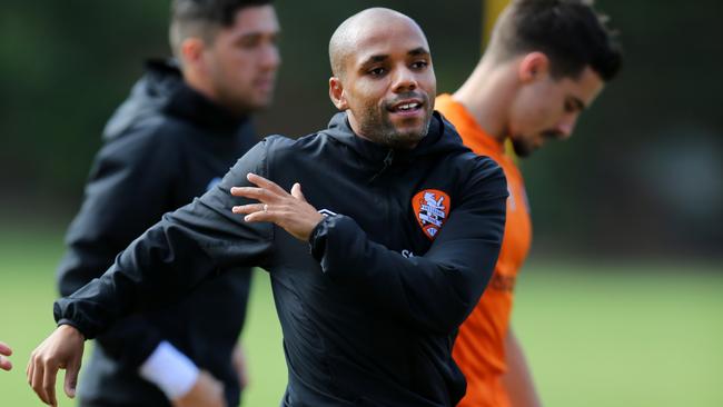 Roar veteran Henrique has played his final game for the club. Picture: Jack Tran