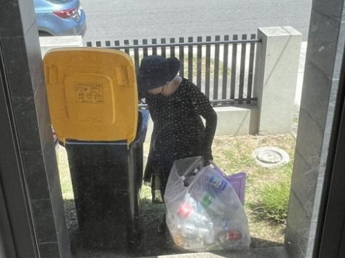 People have been left divided after an Aussie tried to cash in on other's recyclables by going into other's homes. Picture: Reddit