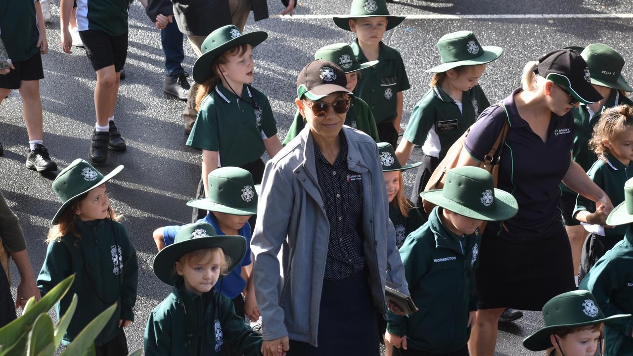 Scenes from the Bundaberg Civic Service.