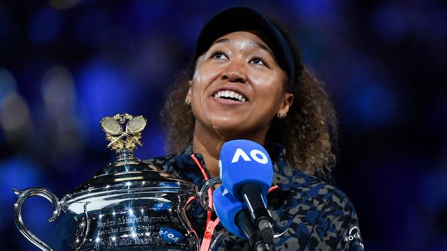 Japan’s Naomi Osaka is a two-time Australian Open women’s singles champion. Picture: AFP