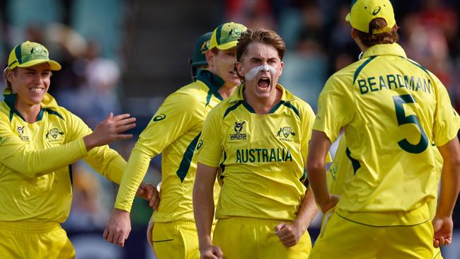 There are high hopes for Raf MacMillan (C). Picture: Phill Magakoe/AFP