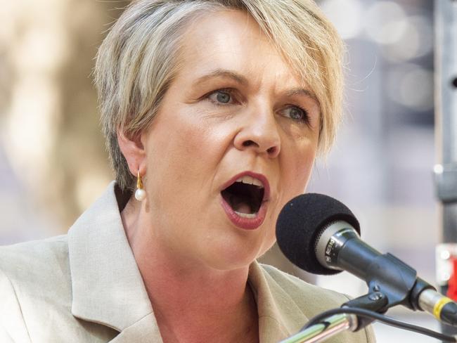 Sydney, Australia, The Australian, Sunday, 1 May 2022.Tanya Plibersek photographed at the  May Day event at Town Hall SydneyPicture: The Australian / Monique Harmer