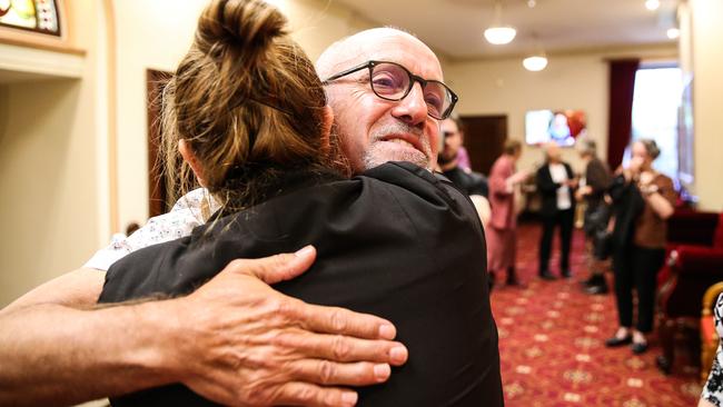 MLC Michael Gaffney after the Voluntary Assisted Dying Bill was passed by the Legislative council. Picture: Zak Simmonds