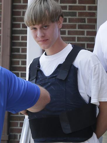 Roof’s massacre was racially motivated the court has been told. Picture: Chuck Burton/AP