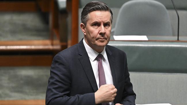 The Health Department contends Health Minister Mark Butler called on staff to contact Medicines Australia on October 9, but the industry body says it never got the call. Picture: NCA NewsWire / Martin Ollman