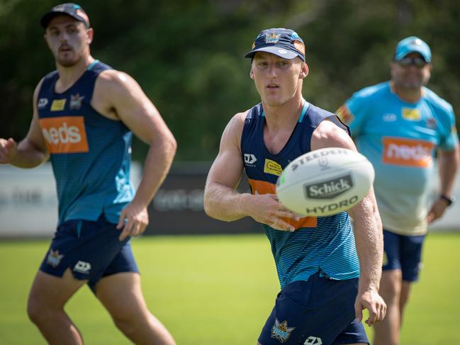 Gold Coast Titans player Tanah Boyd at training. Picture: Supplied.