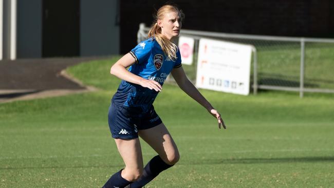 SWQ Thunder Lauren Spreadborough vs Western Pride. Picture: Venice Frameproof