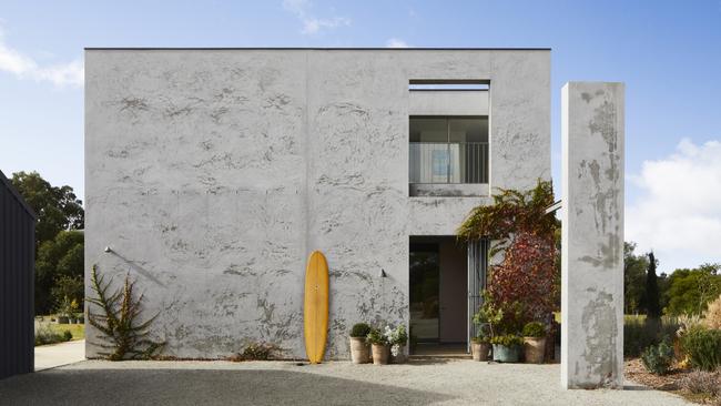 Village House was designed for the harsh, seaside environment. Photo: Armelle Habib